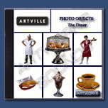 Artville Photo Objects PO011 - The Diner