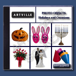 Artville Photo Objects - PO015- Holidays and Occasions - stock photography images