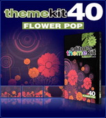 Editor's Themekit 40: Flower POP