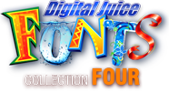 Digital Juice Fonts: Collection Four