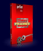 Print Design Elements 01 - Square Frames