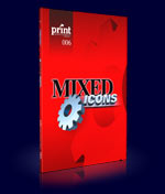 Print Design Elements 06 - Mixed Icons